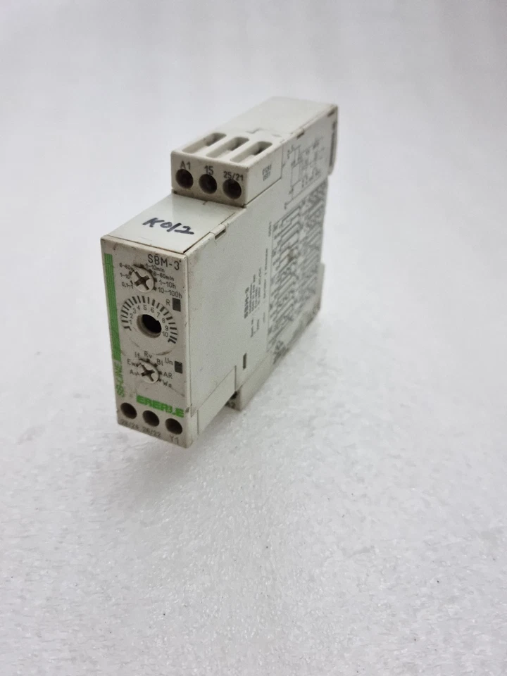 EBERLE SBM-3 MULTIFUNCTION TIMER RELAY 0.1s-100h 12-240V AC/DC